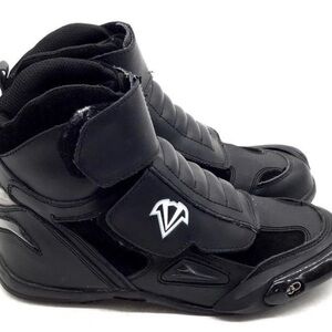 Sleek Black Moto Boots for Women